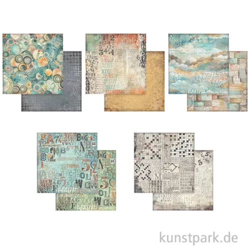 Artikelbild 3 des Artikels “Stamperia Scrapbooking Pad - Furry Friends Backgrounds, 20,3 x 20,3 cm “