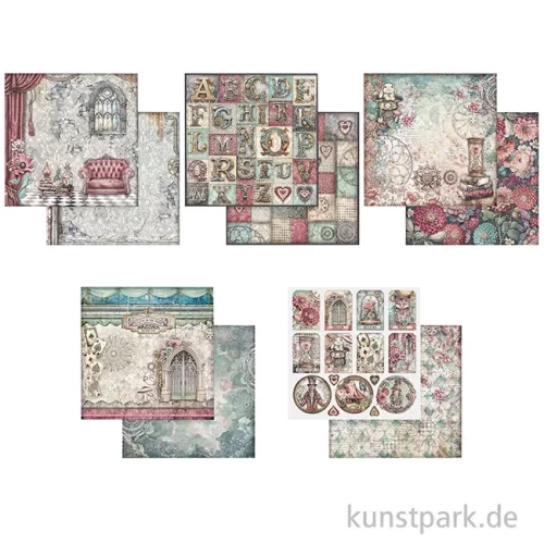 Artikelbild 3 des Artikels “Stamperia Scrapbooking Pad - Master of Magic, 30,5 x 30,5 cm “
