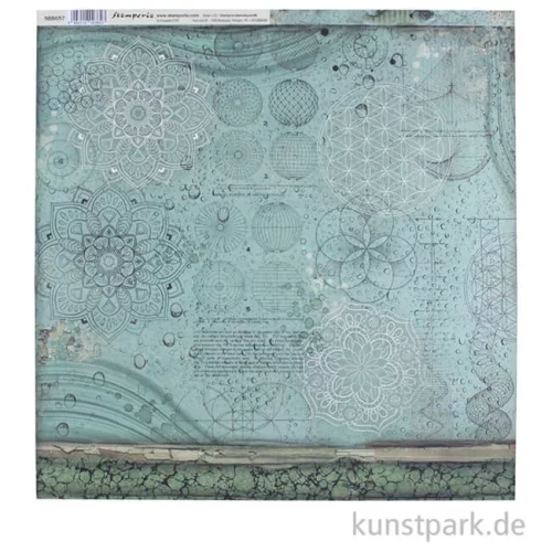 Artikelbild 3 des Artikels “Stamperia Scrappapier - Forest Fish, 30,5 x 30,5 cm “