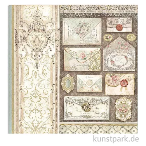 Artikelbild 3 des Artikels “Stamperia Scrappapier - Princess Letters, 30,5 x 30,5 cm “