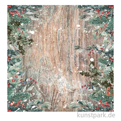 Artikelbild 3 des Artikels “Stamperia Scrappapier - Romantic Christmas Birds, 30,5x30,5 cm “