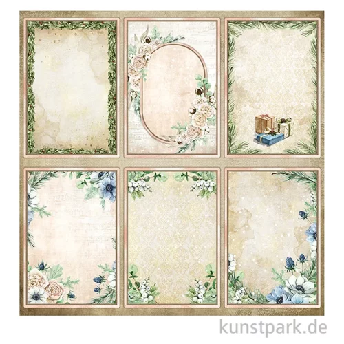 Artikelbild 3 des Artikels “Stamperia Scrappapier - Romantic Cozy Winter Cards 30,5 x 30,5 cm “