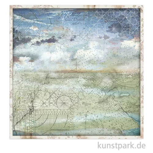 Artikelbild 3 des Artikels “Stamperia Scrappapier - Sir Vagabond Wings, 30,5 x 30,5 cm “