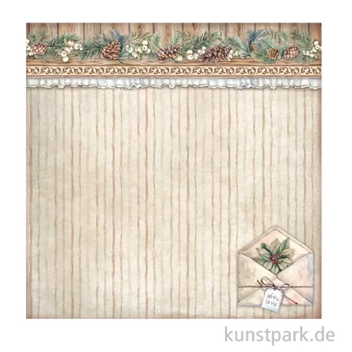 Artikelbild 3 des Artikels “Stamperia Scrappapier - The Owl's House Fireplace, 30,5 x 30,5 cm “