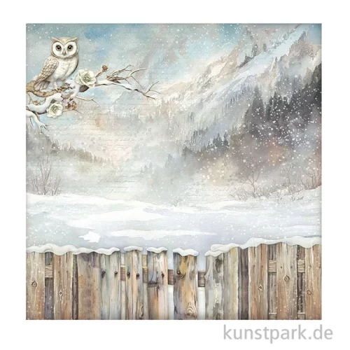 Artikelbild 3 des Artikels “Stamperia Scrappapier - The Owl's House Owls, 30,5 x 30,5 cm “