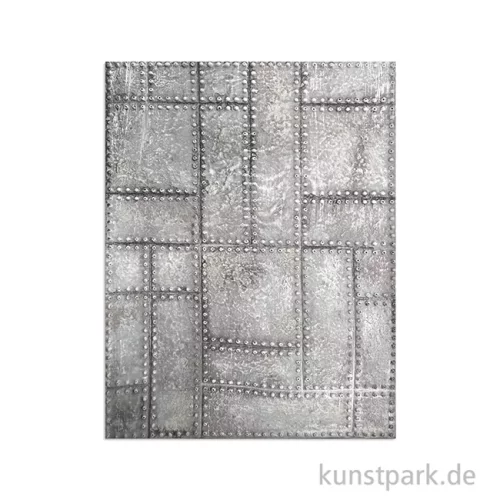 Artikelbild 3 des Artikels “Stamperia Soft Mould (Gießform) - A New Beginning Metal Plates, A5 “