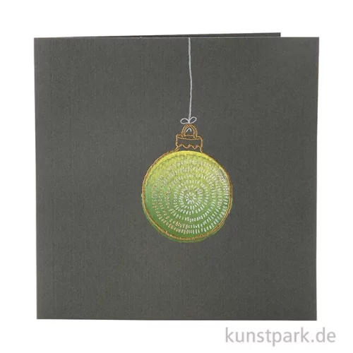 Artikelbild 3 des Artikels “Stempel - Christbaumkugel für große Kreise, 6 x 7 cm “