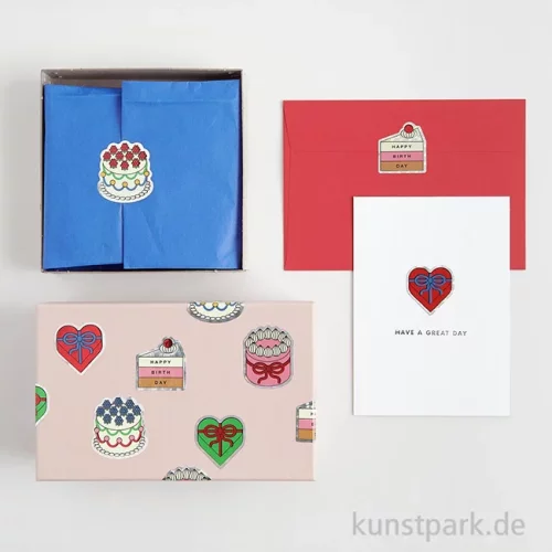 Artikelbild 3 des Artikels “Sticker - Eye Candy, Torten, Happy Birthday, 100 Aufkleber “