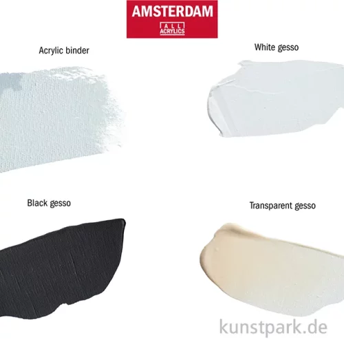 Artikelbild 3 des Artikels “Talens AMSTERDAM Malmittel Set, Prep + Prime, Grundierung, 4x 120 ml “