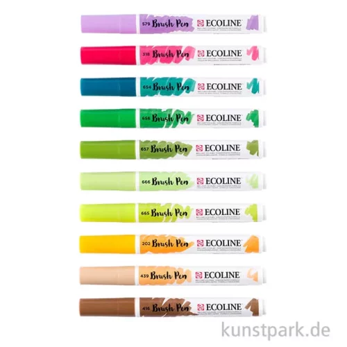 Artikelbild 3 des Artikels “Talens ECOLINE Brush Pen 10er Set - Botanic “