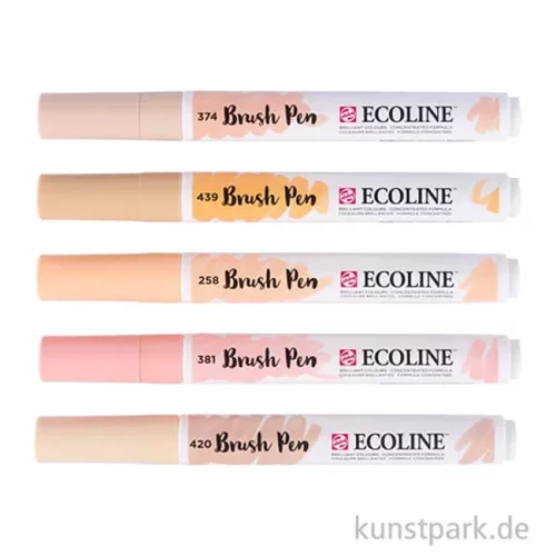 Artikelbild 3 des Artikels “Talens ECOLINE Brush Pen 5er Set - Beige Rosa “