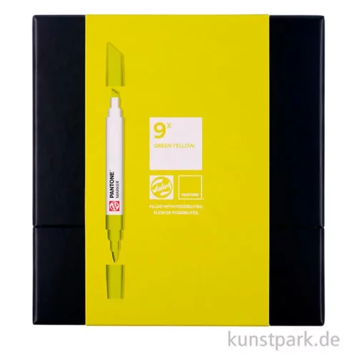 Artikelbild 3 des Artikels “Talens Pantone Marker Set - 9 Green Yellow Farben “