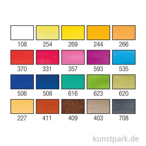 Artikelbild 3 des Artikels “Talens VAN GOGH Aquarell Basis-Set mit 20 x 10 ml Tuben im Karton “