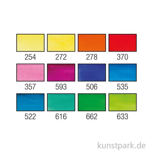 Artikelbild 3 des Artikels “Talens VAN GOGH Aquarell Pocket Box Intensive Farben, 12 halbe Napf “