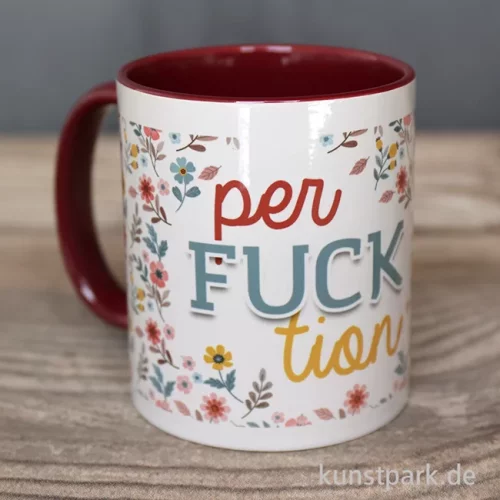 Artikelbild 3 des Artikels “Tasse, Bordeaux, Bedruckt, Design, Perfcktion “