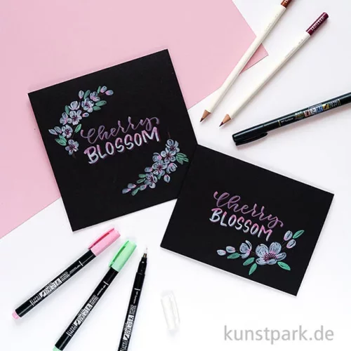 Artikelbild 3 des Artikels “Tombow Fudenosuke Brush Pen - Pastell, 6er Set “