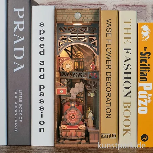 Artikelbild 3 des Artikels “TONECHEER Book Nook - The Steam Age “