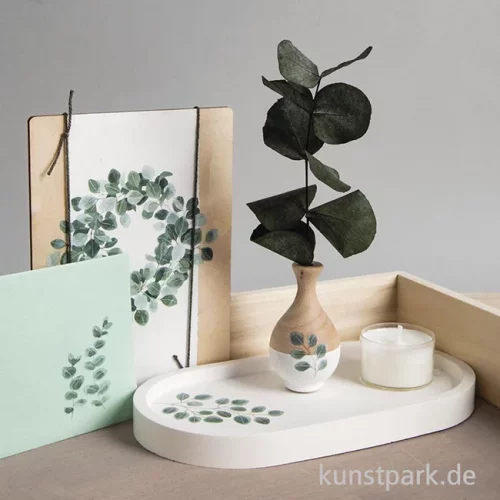 Artikelbild 3 des Artikels “Transfer Rub On - Botanical Flowers, verschiedene Designs, 3 Bogen “
