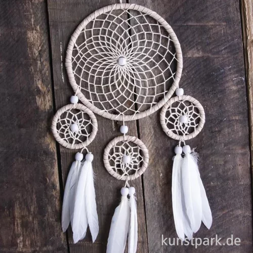 Artikelbild 3 des Artikels “Traumfänger Set - Beige-Braun, 17x33 cm “