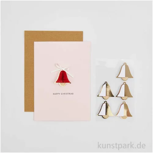 Artikelbild 3 des Artikels “Wabenpapier Sticker - Glocken “
