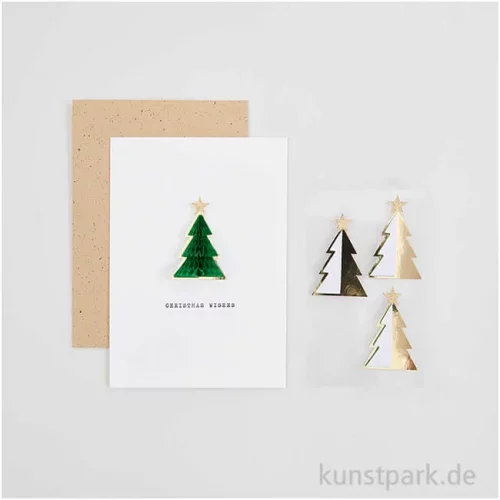 Artikelbild 3 des Artikels “Wabenpapier Sticker - Tannen “