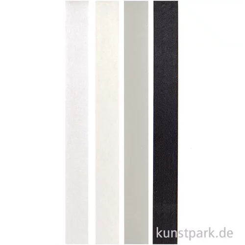 Artikelbild 3 des Artikels “Washi Tape Set - Schwarz & Weiß, 4 Stück, je 10m “
