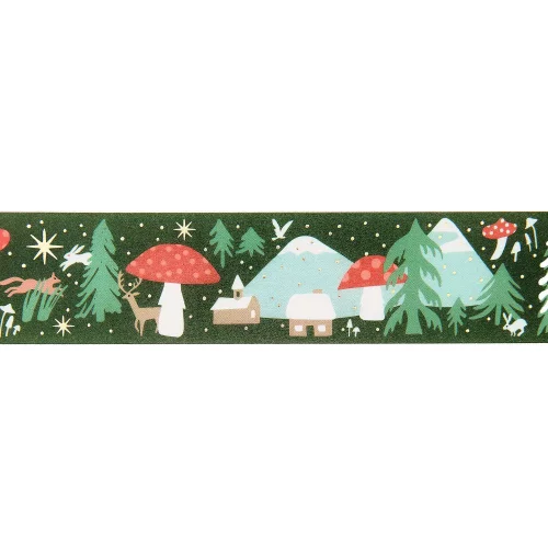 Artikelbild 3 des Artikels “Washi Tape - Winterlandschaft, 30 mm, 10 m Rolle “
