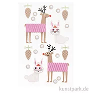 Artikelbild des Artikels “3D Sticker - Christmas is in the Air, Rentiere “