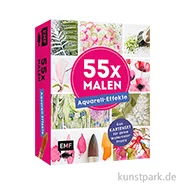 Artikelbild des Artikels “55x malen - Aquarell-Effekte: Das Kartenset, Edition Fischer “