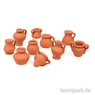 Artikelbild des Artikels “Mini Amphoren aus Ton, Höhe 1,8 cm, 10 Stück “