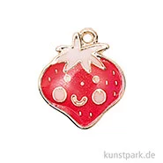 Artikelbild des Artikels “Anhänger Emaille - Erdbeere “