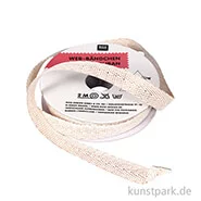 Artikelbild des Artikels “Band - Creme mit Roségold Zacken, 2 m “