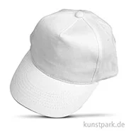 Artikelbild des Artikels “Baseball-Cap aus Baumwolle - weiß, 49,5-56 cm “