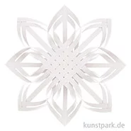 Artikelbild des Artikels “Bastelset Webstern mit 20 Papierstreifen, Weiß, 40 cm “