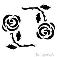 Artikelbild des Artikels “Bodypainting-Schablone - Rosenkreis “