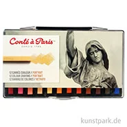Artikelbild des Artikels “Conte Carres-Kreiden - 12er PORTRAIT Sortiment “