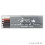Artikelbild des Artikels “Cretacolor 5,6 mm Mine - 6er Minen-Set gemischt “