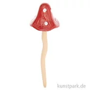 Artikelbild des Artikels “Deko Stecker Fliegenpilz, Keramik, 6,5 x 6,5 x 16,5 cm “