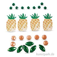 Artikelbild des Artikels “Deko-Sticker - Tropic-Ananas, 26 Stück sortiert “