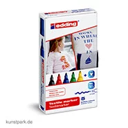 Artikelbild des Artikels “edding 4500 Textil-Marker Set mit 5 Farben “