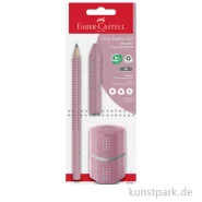 Artikelbild des Artikels “Faber-Castell JUMBO Grip Set - Rose Shadows mit Radierer + Spitzer “