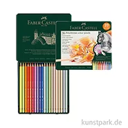Artikelbild des Artikels “Faber-Castell POLYCHROMOS, 20 Stifte im Metalletui, Sonderfarbtöne “
