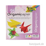 Artikelbild des Artikels “Faltblätter aus Origamipapier, 96 Blatt, 80g - farbig sortiert 10x10cm“