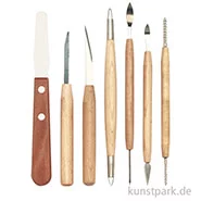 Artikelbild des Artikels “Feinwerkzeug Set Nr. 2, 7 teilig mit Holzgriffen “