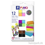 Artikelbild des Artikels “FIMO Effekt Modelliermassen Set - Neon, 12 x 25 g “