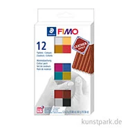 Artikelbild des Artikels “FIMO Leder Effekt - Set 12 halbe Blöcke, je 25 g “