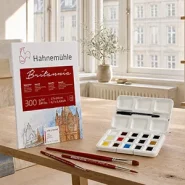 Artikelbild des Artikels “Florales Aquarell Set - Blumen malen “