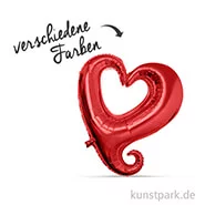 Artikelbild des Artikels “Folienballon Herz-Silhouette, 91 cm “