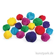 Artikelbild des Artikels “Garn Pompons Set - Ethno Mix, 18 Stück “