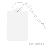 Artikelbild des Artikels “Geschenkanhänger aus starker Pappe - weiß, 100 Stück 25 x 40 mm“